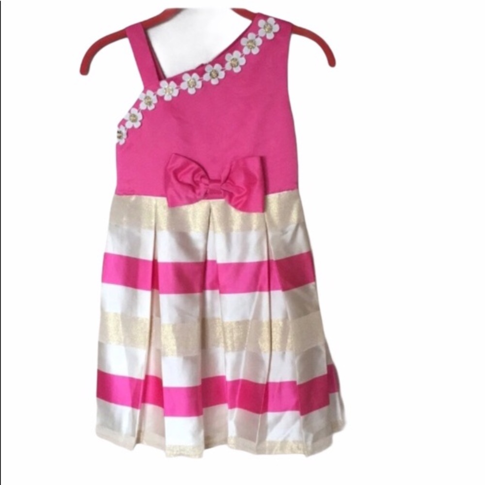 On Shoulder Girl’s Dress Sz. 10